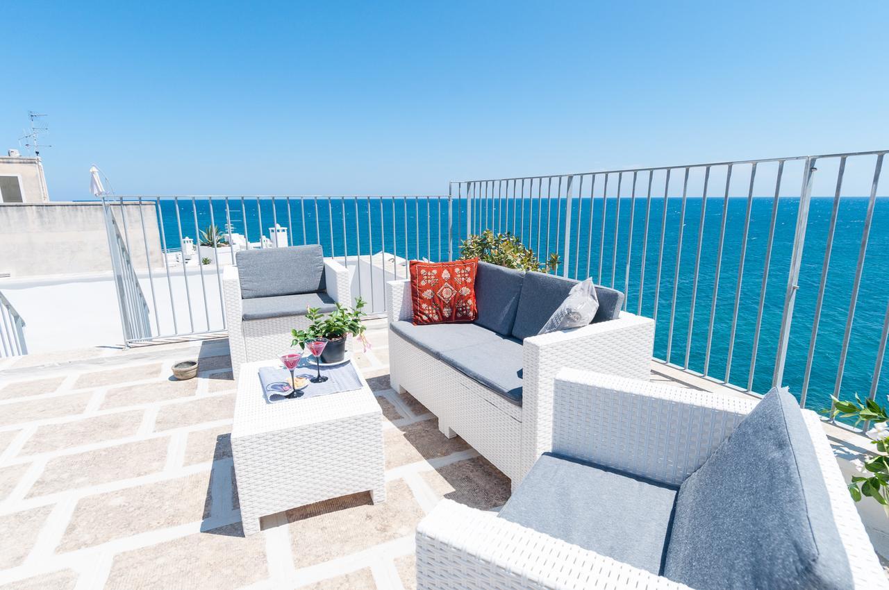 شقة Helloapulia - Sea View Terrace Conchiglia مونوبولي المظهر الخارجي الصورة