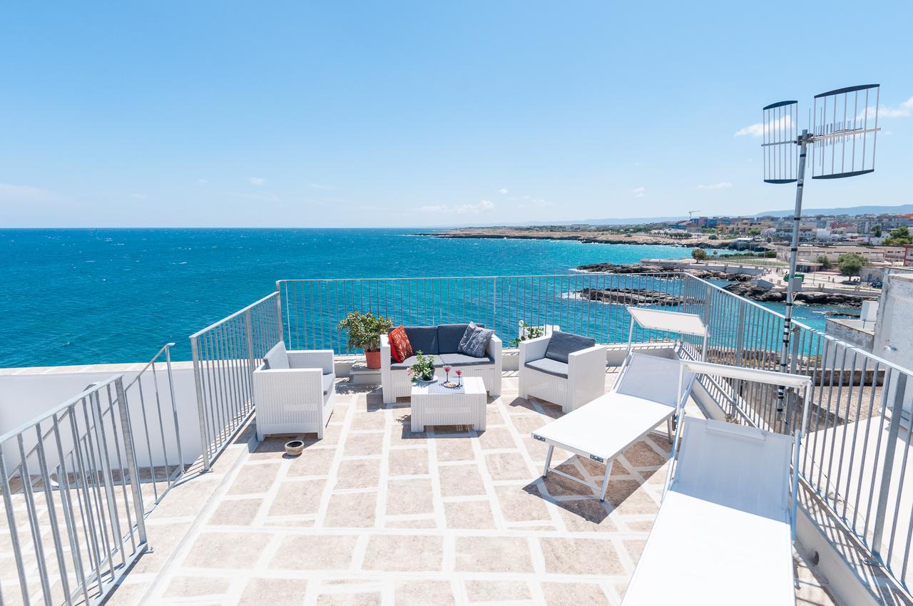 شقة Helloapulia - Sea View Terrace Conchiglia مونوبولي المظهر الخارجي الصورة