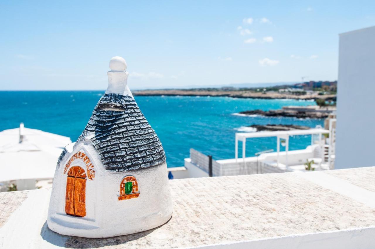 شقة Helloapulia - Sea View Terrace Conchiglia مونوبولي المظهر الخارجي الصورة